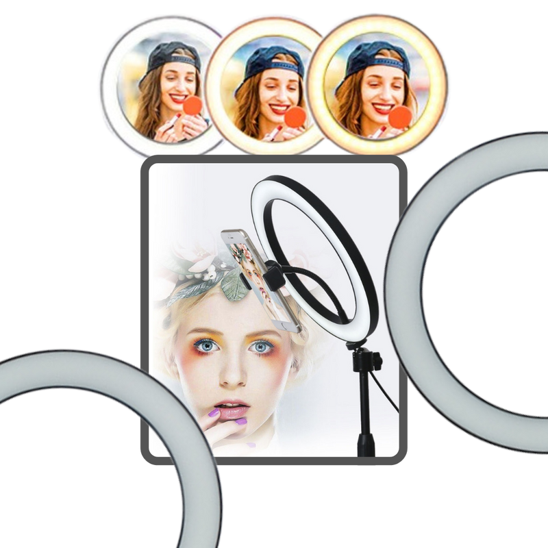 16 cm LED Ring Light with Stand