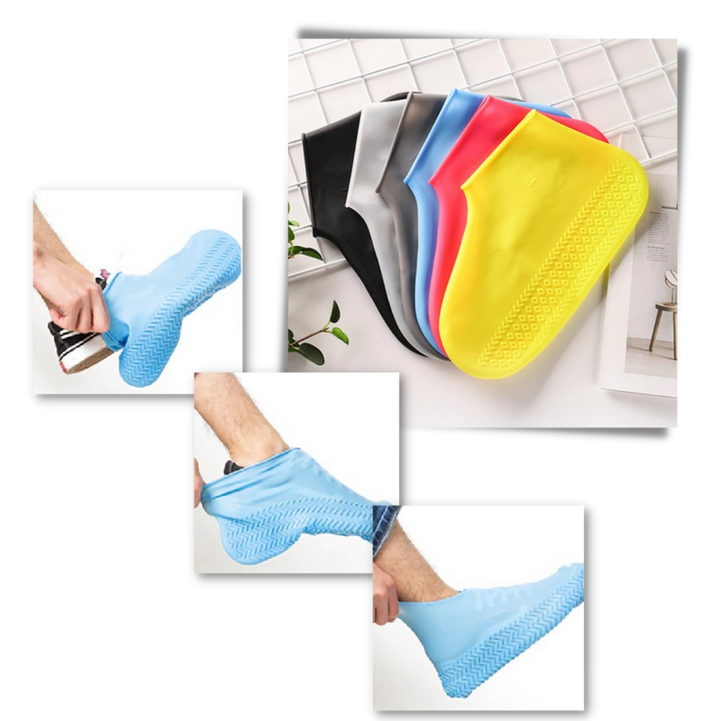 1 Pair of Waterproof Silicone Shoe Covers