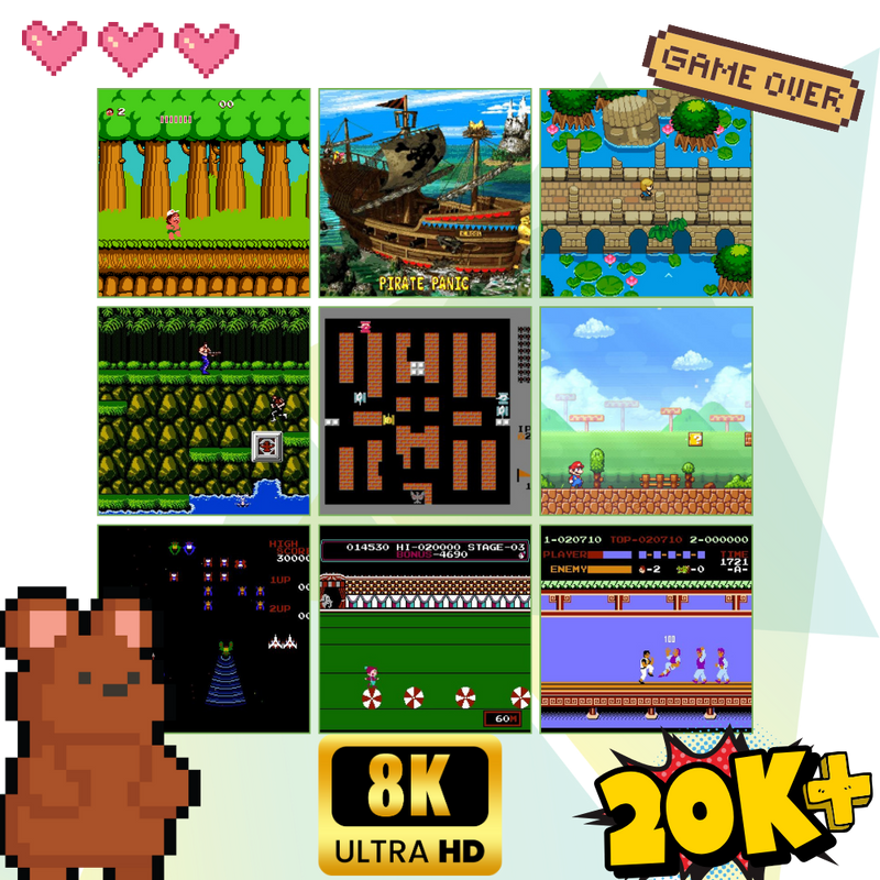 20,000+ Retro Game Console