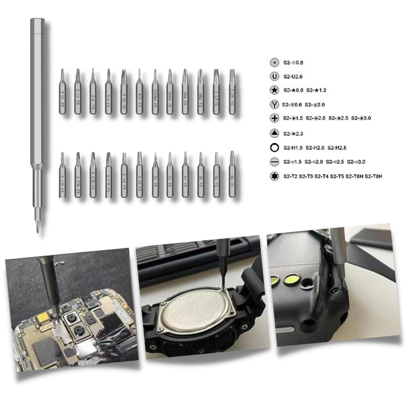 24-in-1 Precision Screwdriver Set