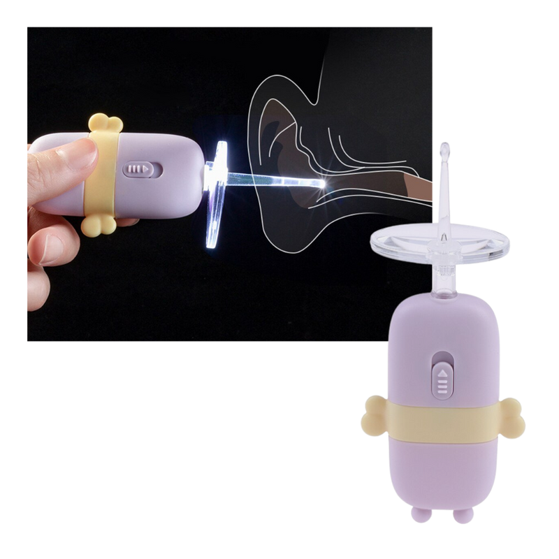 Baby Ear Cleaner Spoon with Light