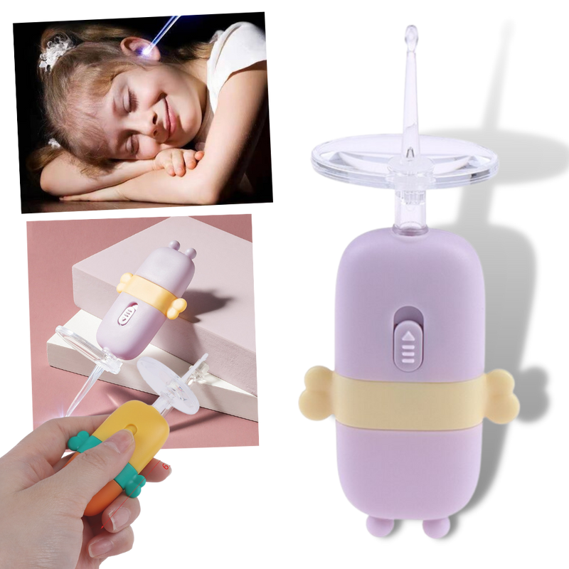 Baby Ear Cleaner Spoon with Light