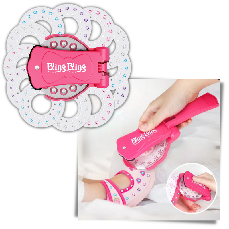 Diamond Stapling Kit for Hair & Clothes