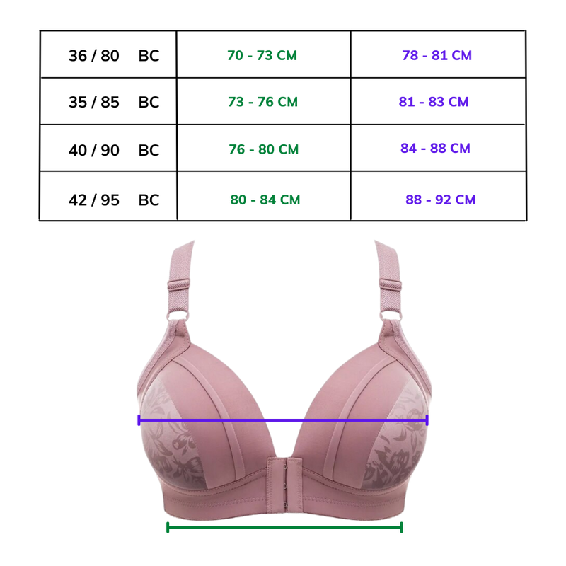 Wireless Push Up Bra