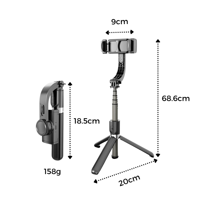 3-in-1 Gimbal Phone Stabiliser