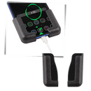 Two-Piece Adhesive Phone Holder for Cars