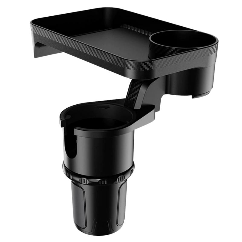 Car Cup Holder and Rotating Tray