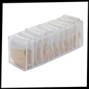 Mesh wardrobe clothes organizer