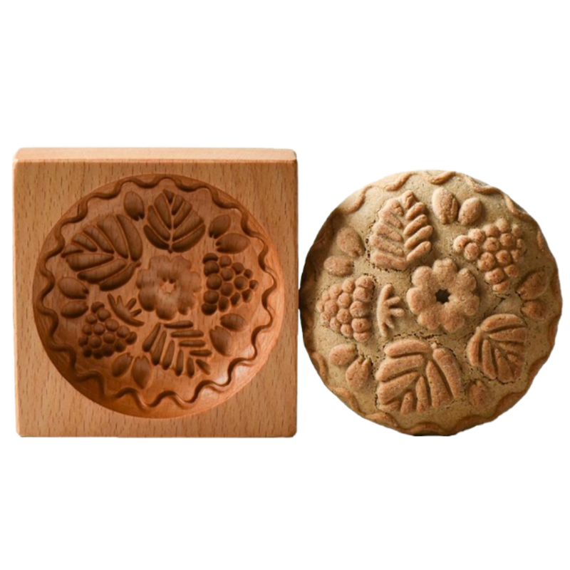 Wooden Cookie Cutter Mould