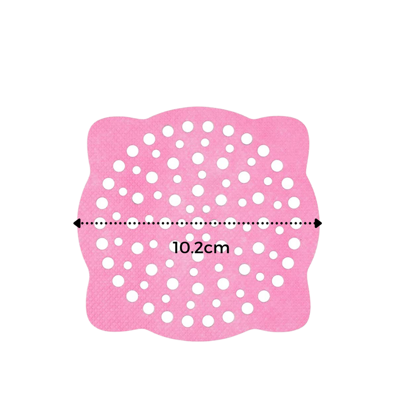 10-Pack Adhesive Disposable Drain Filters