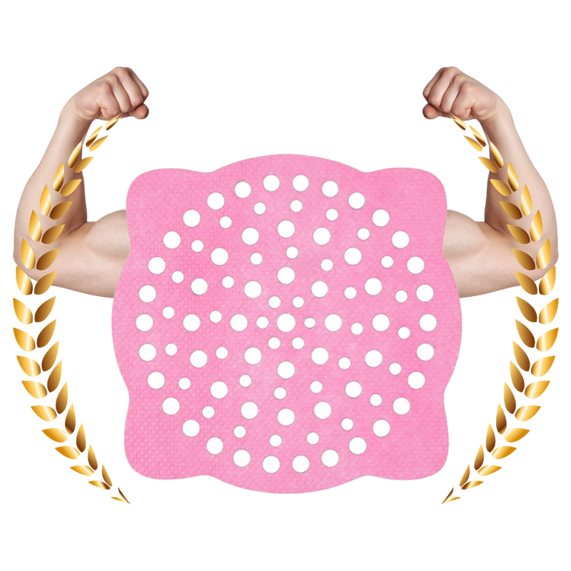 10-Pack Adhesive Disposable Drain Filters