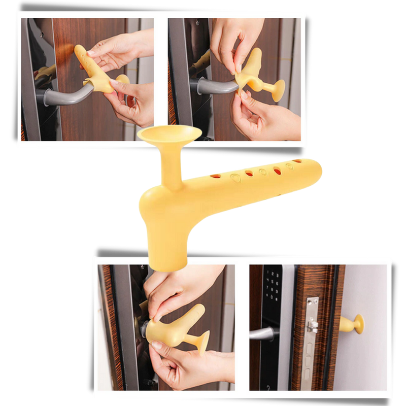 2-pack Protective Silicone Doorknob Cover