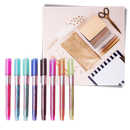 Set of 8 Double Line Marker Pens