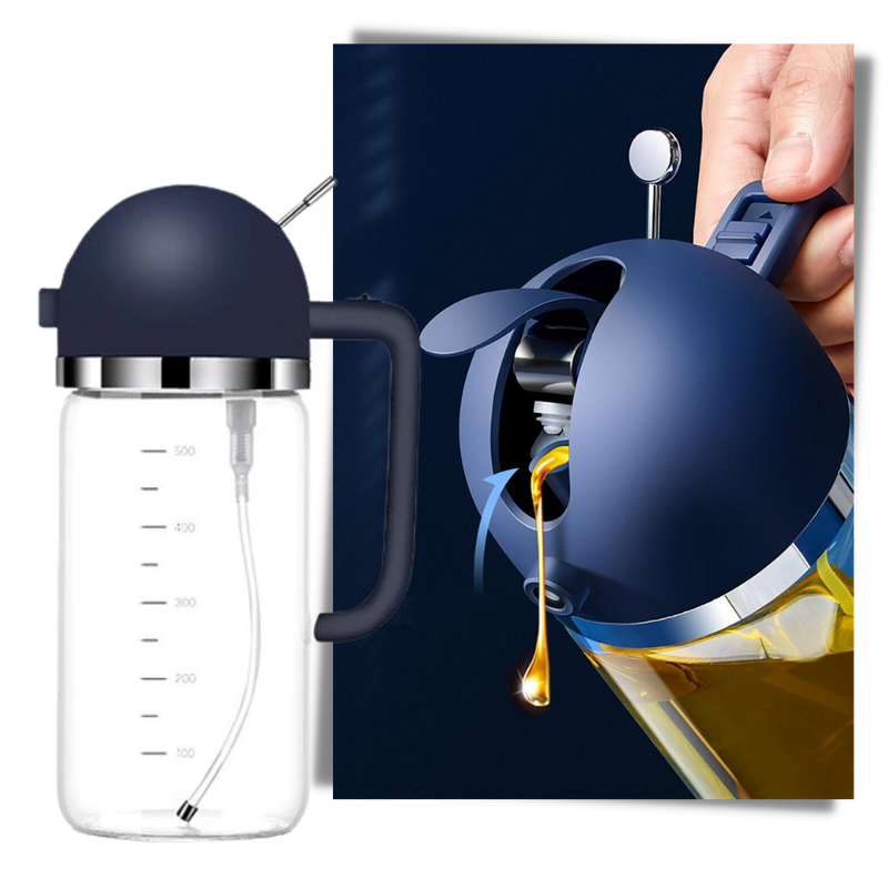 Spray & Pour Oil Dispenser Bottle