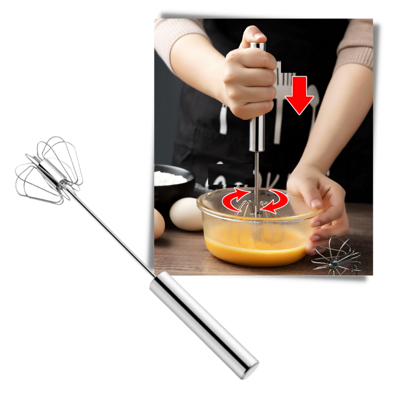 Semi-Automatic Egg Beater