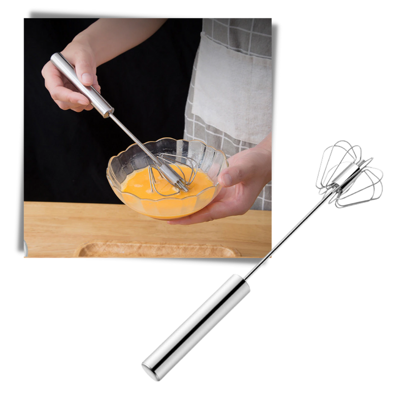 Semi-Automatic Egg Beater