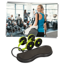 Abdominal Rollers with Resistance Bands