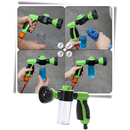 High-Pressure Hose Nozzle Head & Soap Dispenser