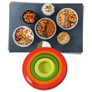 Pack of 4 Silicone Cover Lids