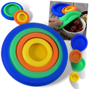 Pack of 4 Silicone Cover Lids