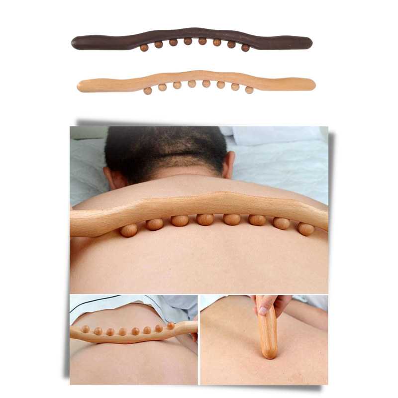 Natural Wood Muscle Massager