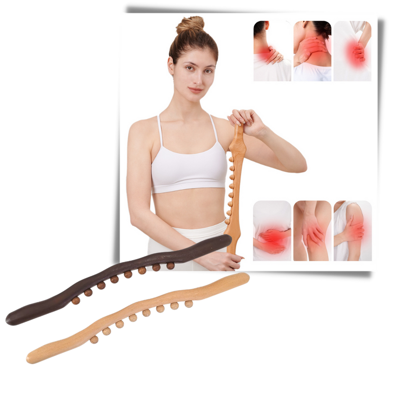 Natural Wood Muscle Massager