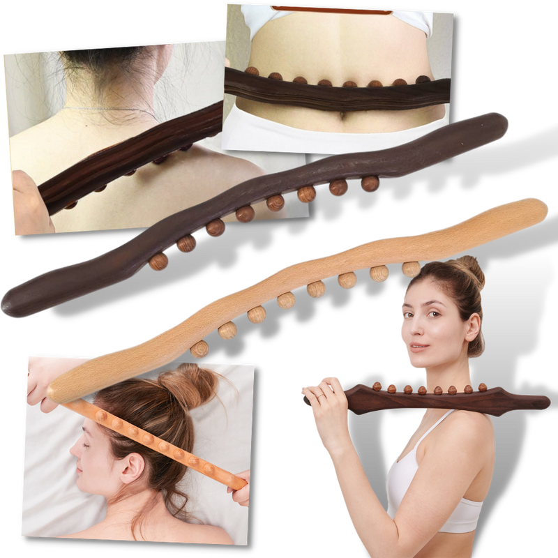 Natural Wood Muscle Massager
