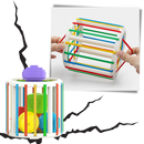 Colourful Shape Blocks Toy for Kids