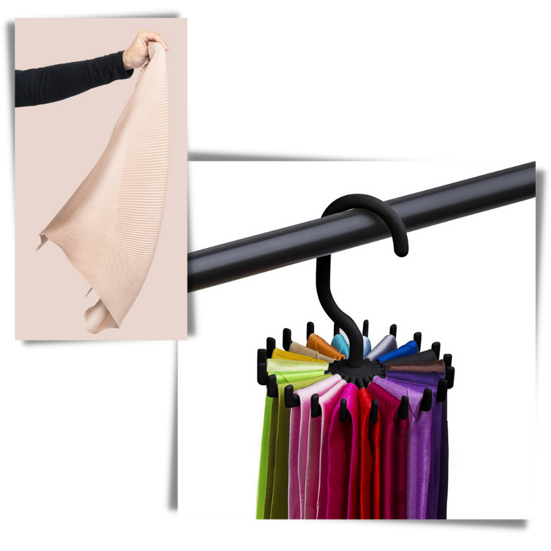 360-Degree Rotating Tie Hanger