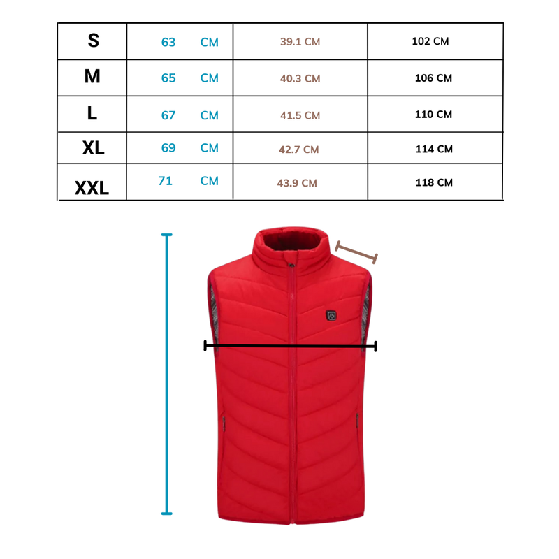Unisex Heated Vest