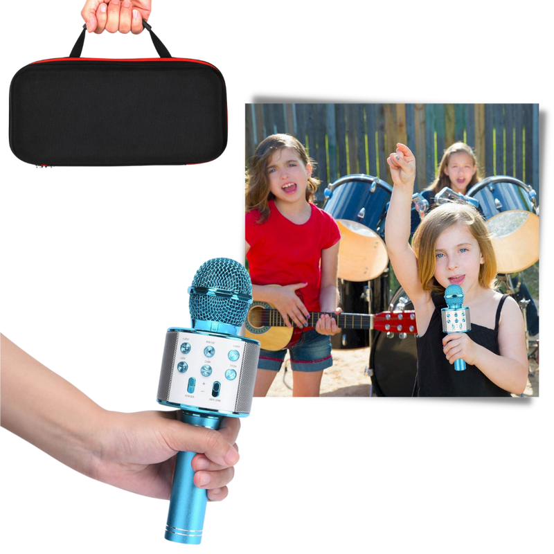 Wireless Bluetooth Karaoke Microphone