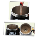 Self Stirring Magnetic Mug