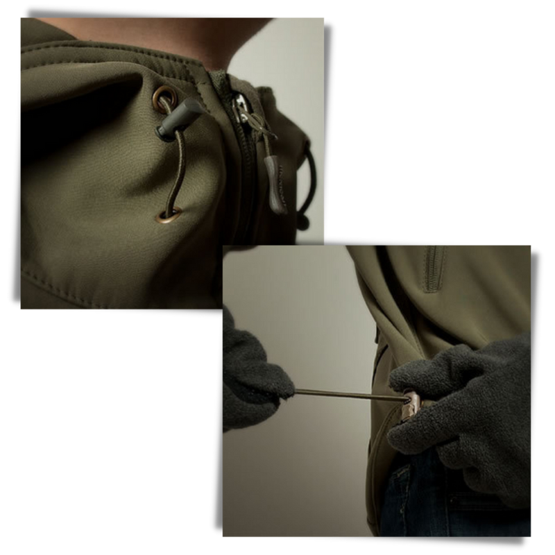 Military-style Combat Jacket