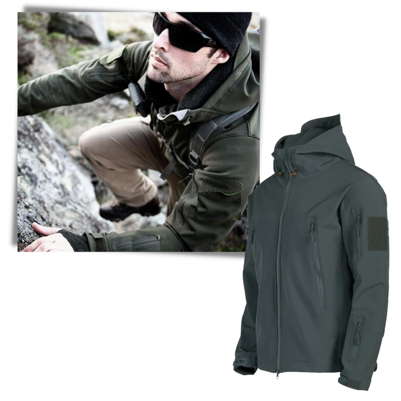 Military-style Combat Jacket