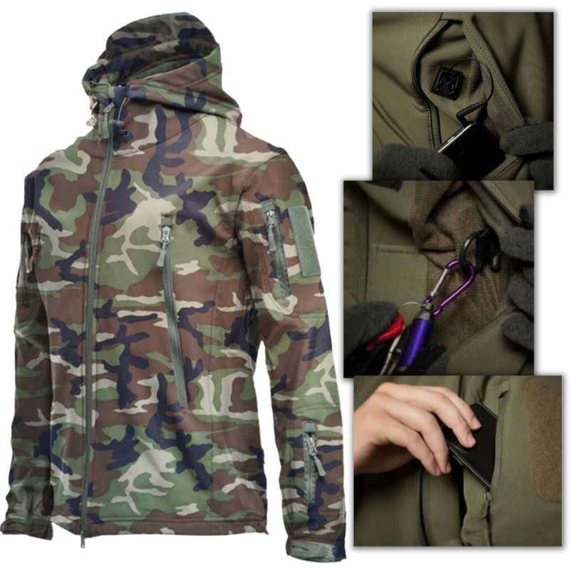 Military-style Combat Jacket