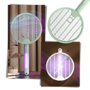 2-In-1 Foldable Mosquito Racket