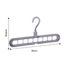 2-pack Space-saving Clothes Hanger