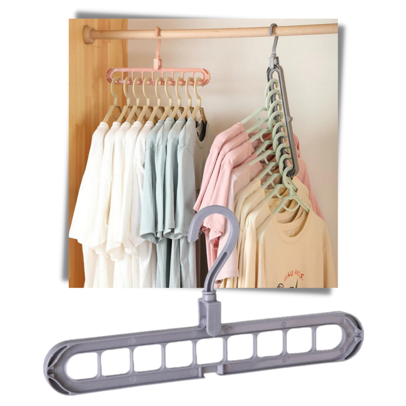 2-pack Space-saving Clothes Hanger