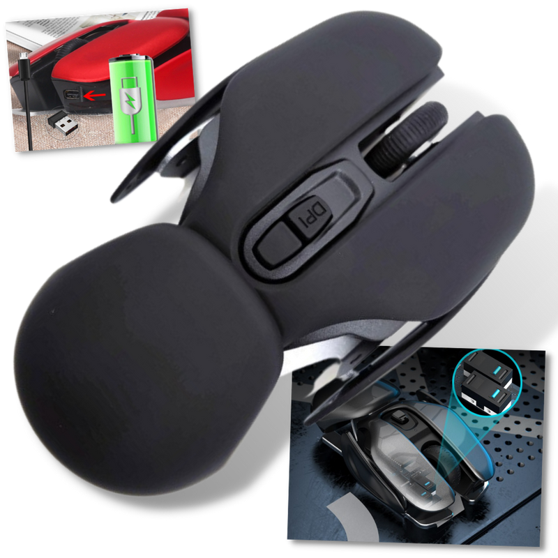 Wireless Ergonomic Gaming Mouse