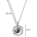 I Love You Necklace in 100 Languages