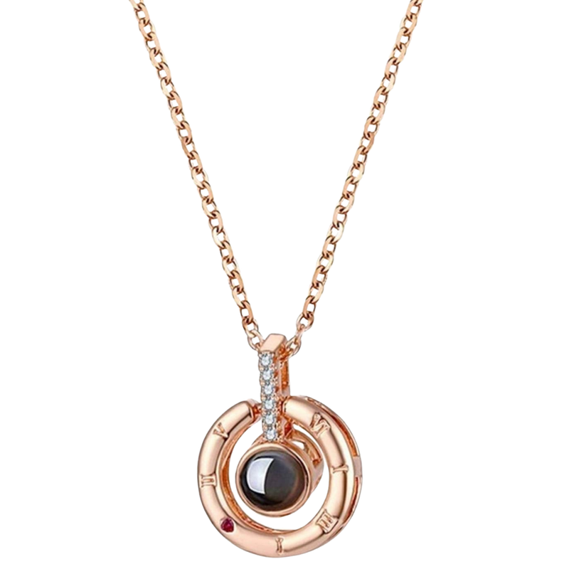 I Love You Necklace in 100 Languages