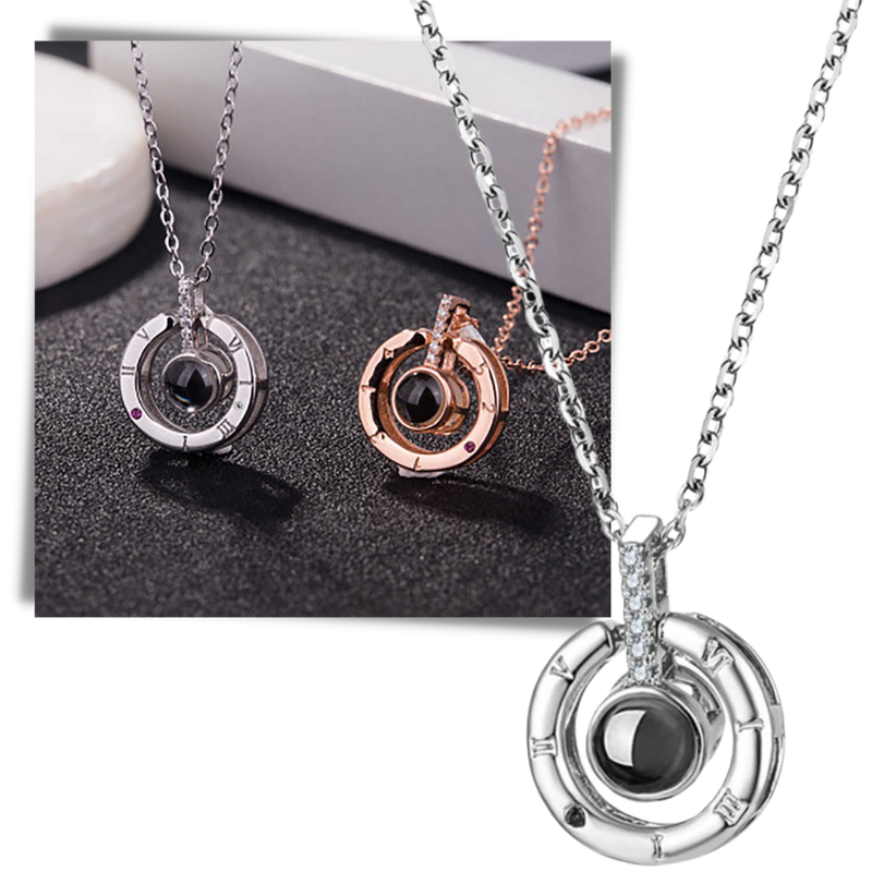 I Love You Necklace in 100 Languages