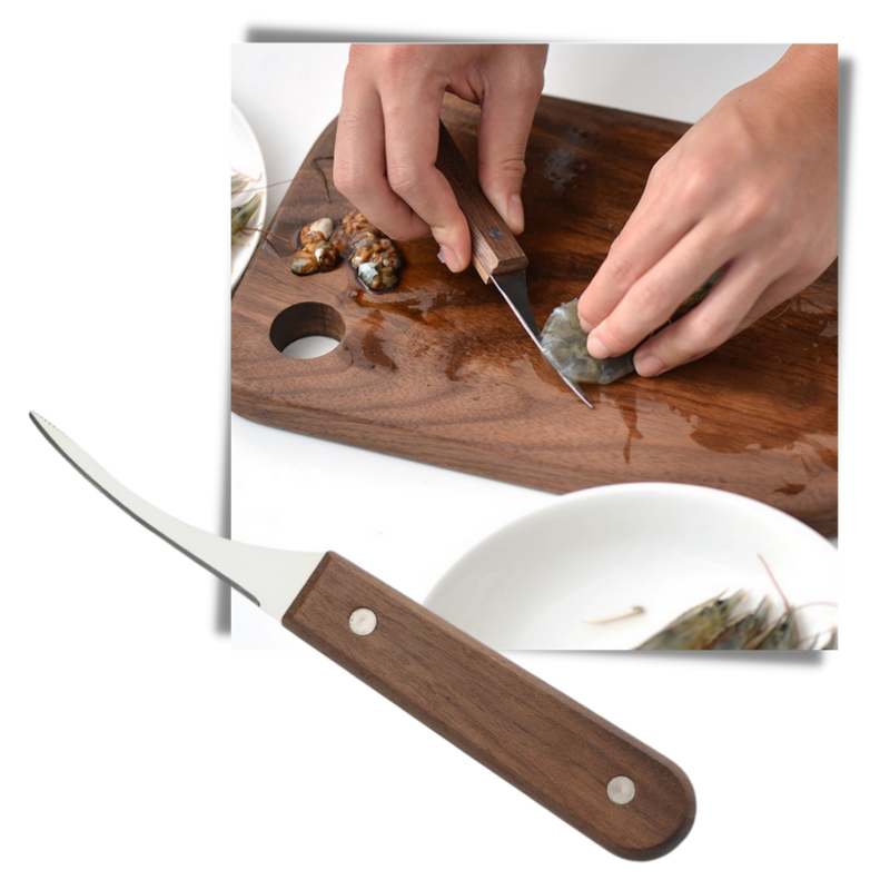 Stainless Steel Shrimp Peeling Knife