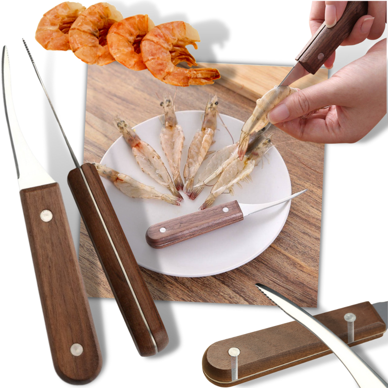 Stainless Steel Shrimp Peeling Knife