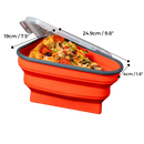 Extendable Pizza Storage Container