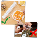 Plastic Food Wrap Dispenser and Cutter