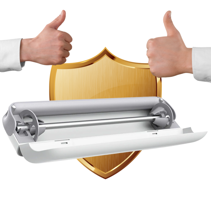 Plastic Food Wrap Dispenser and Cutter