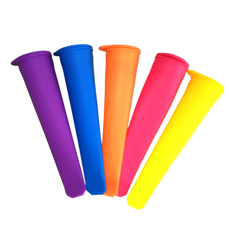 5-pack Silicone Popsicle Maker Moulds