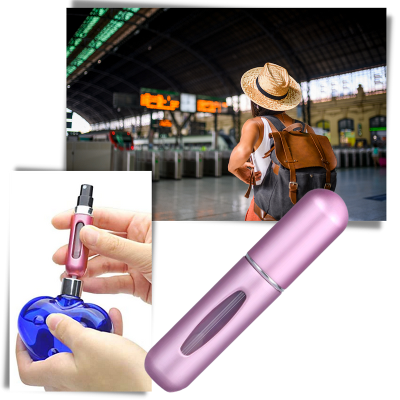 3-Pack Mini Refillable Perfume Bottles