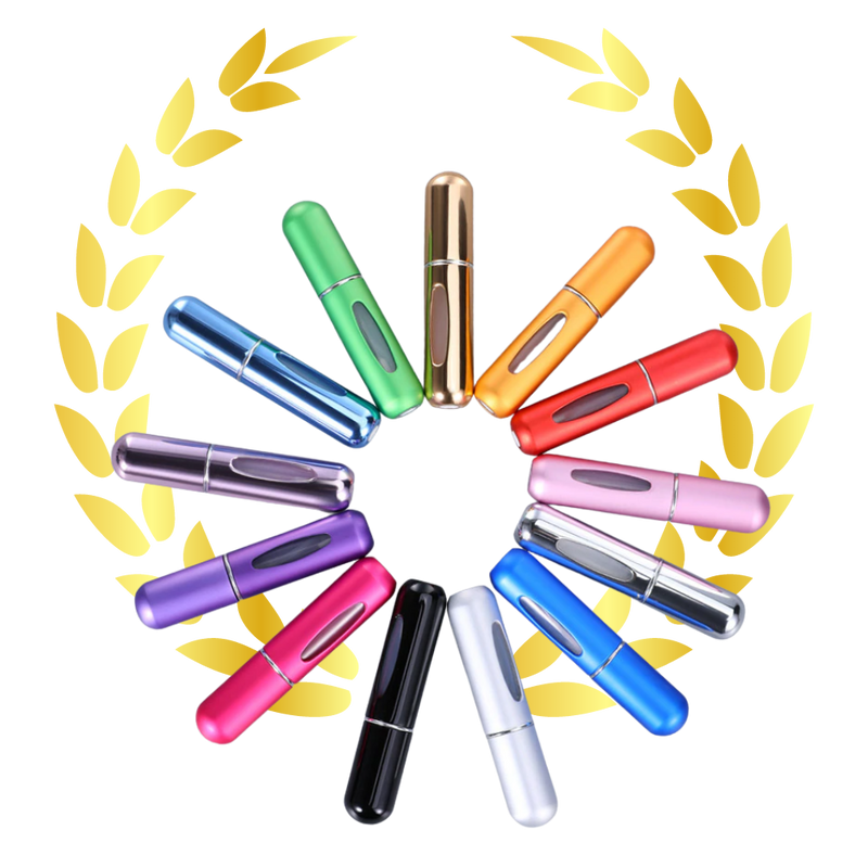 3-Pack Mini Refillable Perfume Bottles